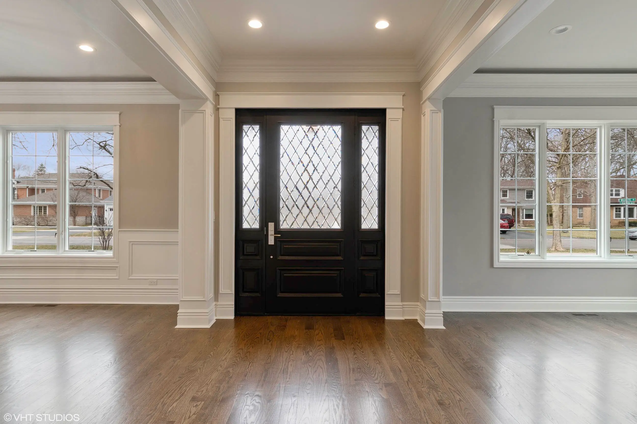 Glenview Custom Home — Entry hall