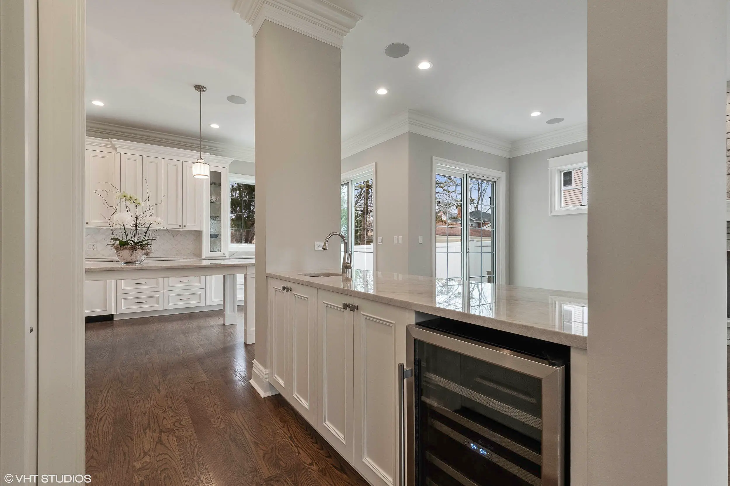 Glenview Custom Home — Cabinetry detail