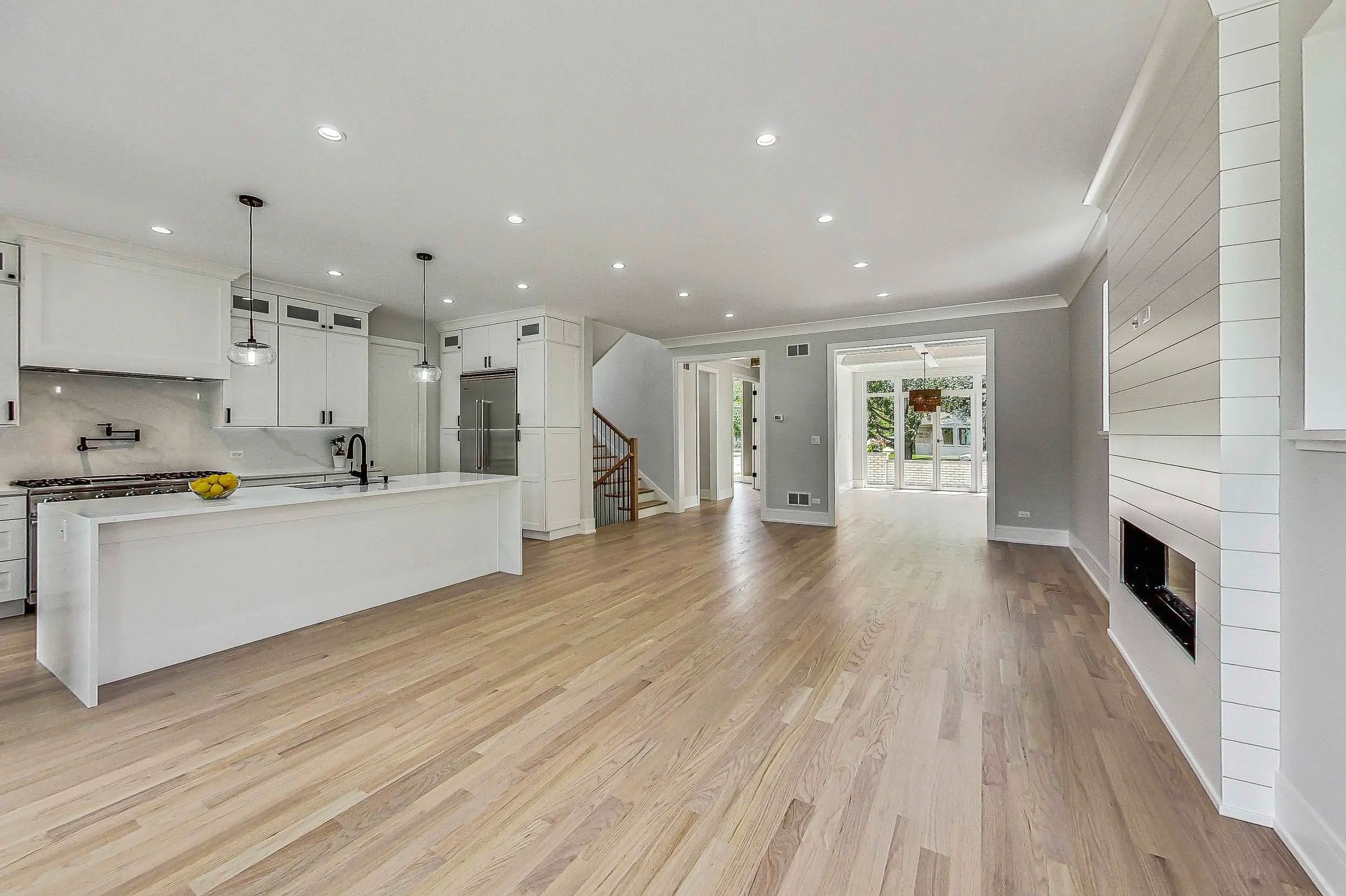 Glenview Residence — Open living spaces