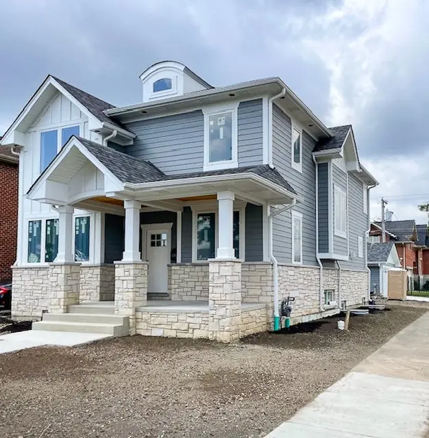 Ozark Avenue Residence — Exterior perspective